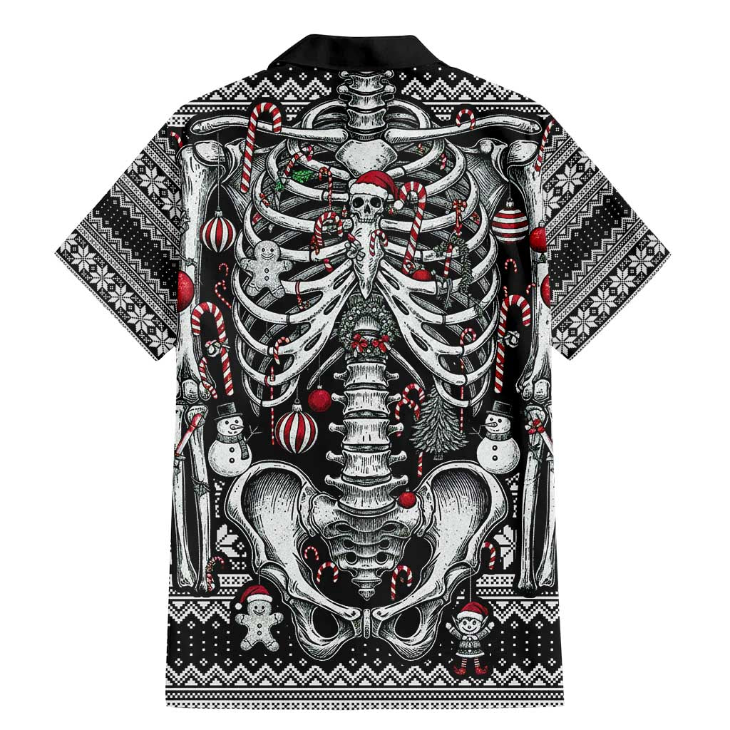 Merry Creepmas Family Matching Mermaid Dress and Hawaiian Shirt Bone to be Jolly - Wonder Print Shop