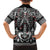Merry Creepmas Family Matching Off The Shoulder Long Sleeve Dress and Hawaiian Shirt Bone to be Jolly - Wonder Print Shop