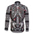 Merry Creepmas Family Matching Off The Shoulder Long Sleeve Dress and Hawaiian Shirt Bone to be Jolly - Wonder Print Shop