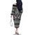 Merry Creepmas Family Matching Off The Shoulder Long Sleeve Dress and Hawaiian Shirt Bone to be Jolly - Wonder Print Shop