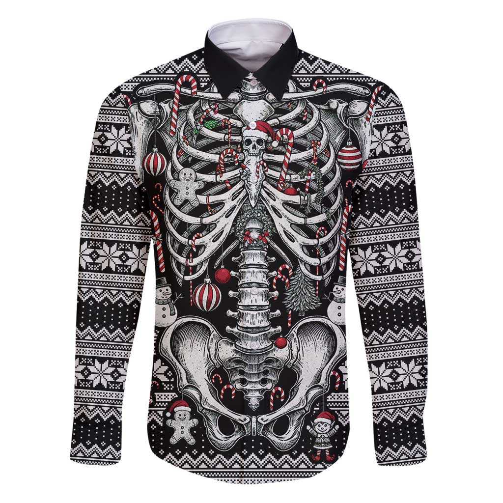 Merry Creepmas Family Matching Puletasi and Hawaiian Shirt Bone to be Jolly - Wonder Print Shop