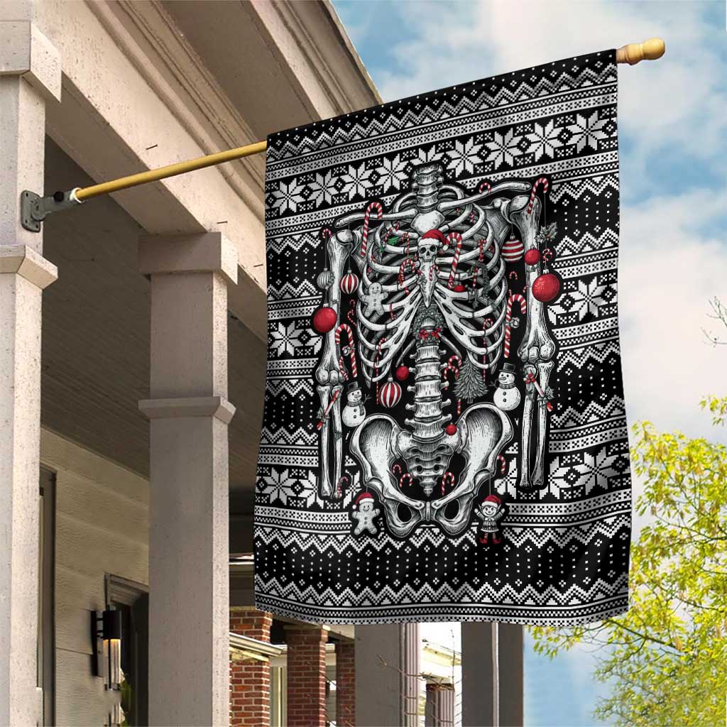 Merry Creepmas Garden Flag Bone to be Jolly - Wonder Print Shop