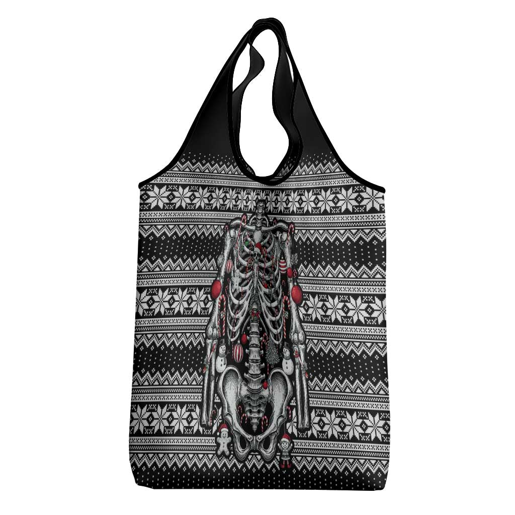 Merry Creepmas Grocery Bag Bone to be Jolly - Wonder Print Shop