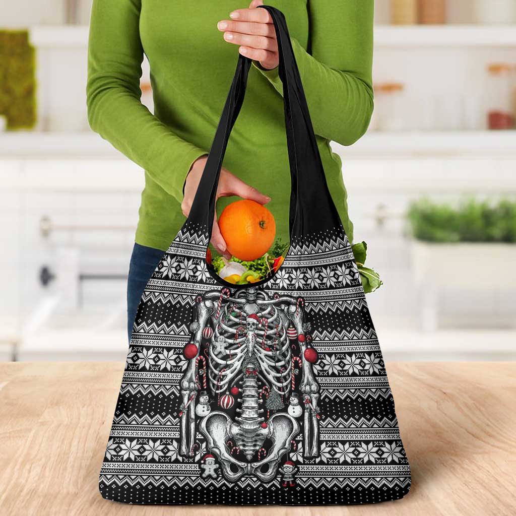 Merry Creepmas Grocery Bag Bone to be Jolly - Wonder Print Shop