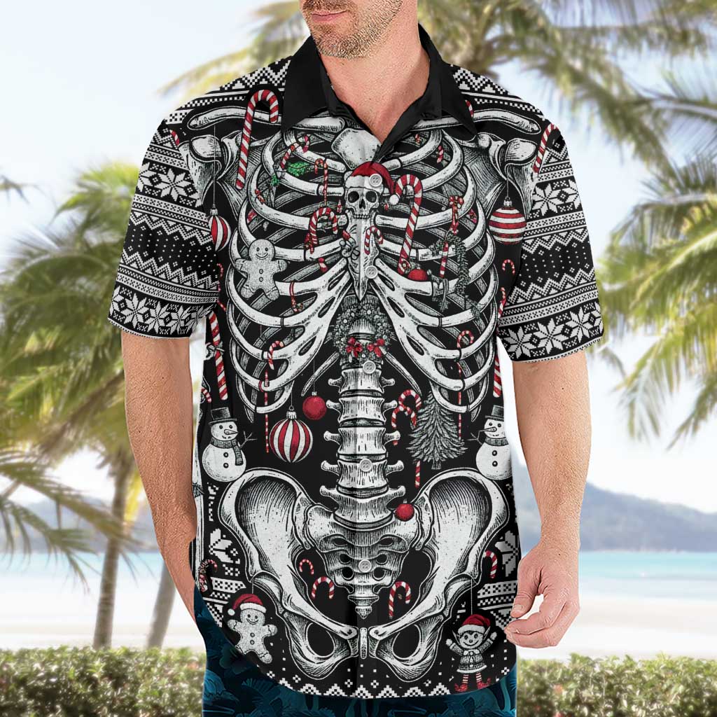 Merry Creepmas Hawaiian Shirt Bone to be Jolly - Wonder Print Shop