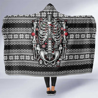 Merry Creepmas Hooded Blanket Bone to be Jolly - Wonder Print Shop