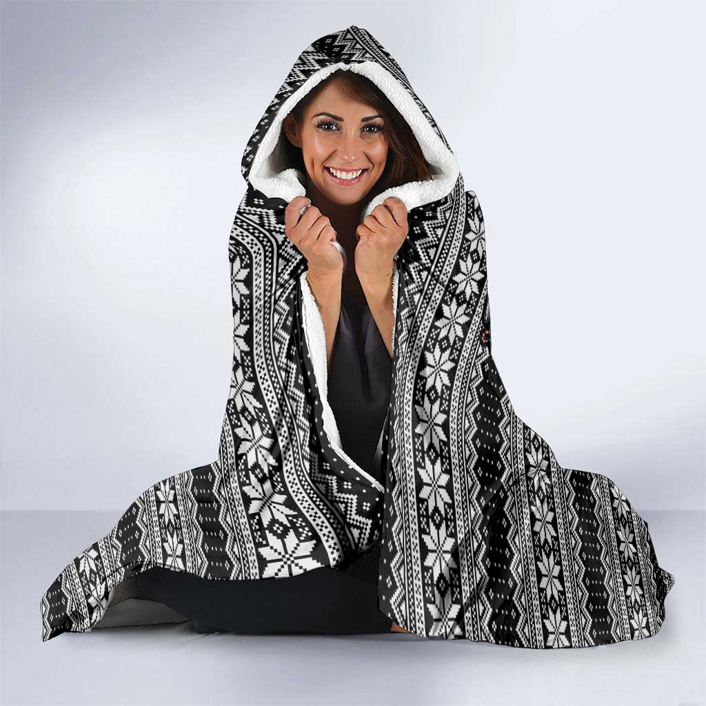 Merry Creepmas Hooded Blanket Bone to be Jolly - Wonder Print Shop