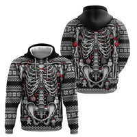 Merry Creepmas Hoodie Bone to be Jolly - Wonder Print Shop