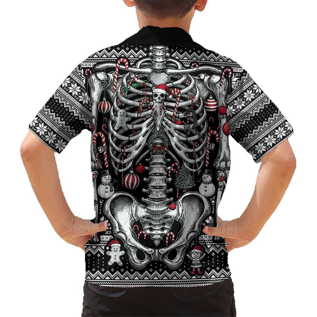 Merry Creepmas Kid Hawaiian Shirt Bone to be Jolly - Wonder Print Shop
