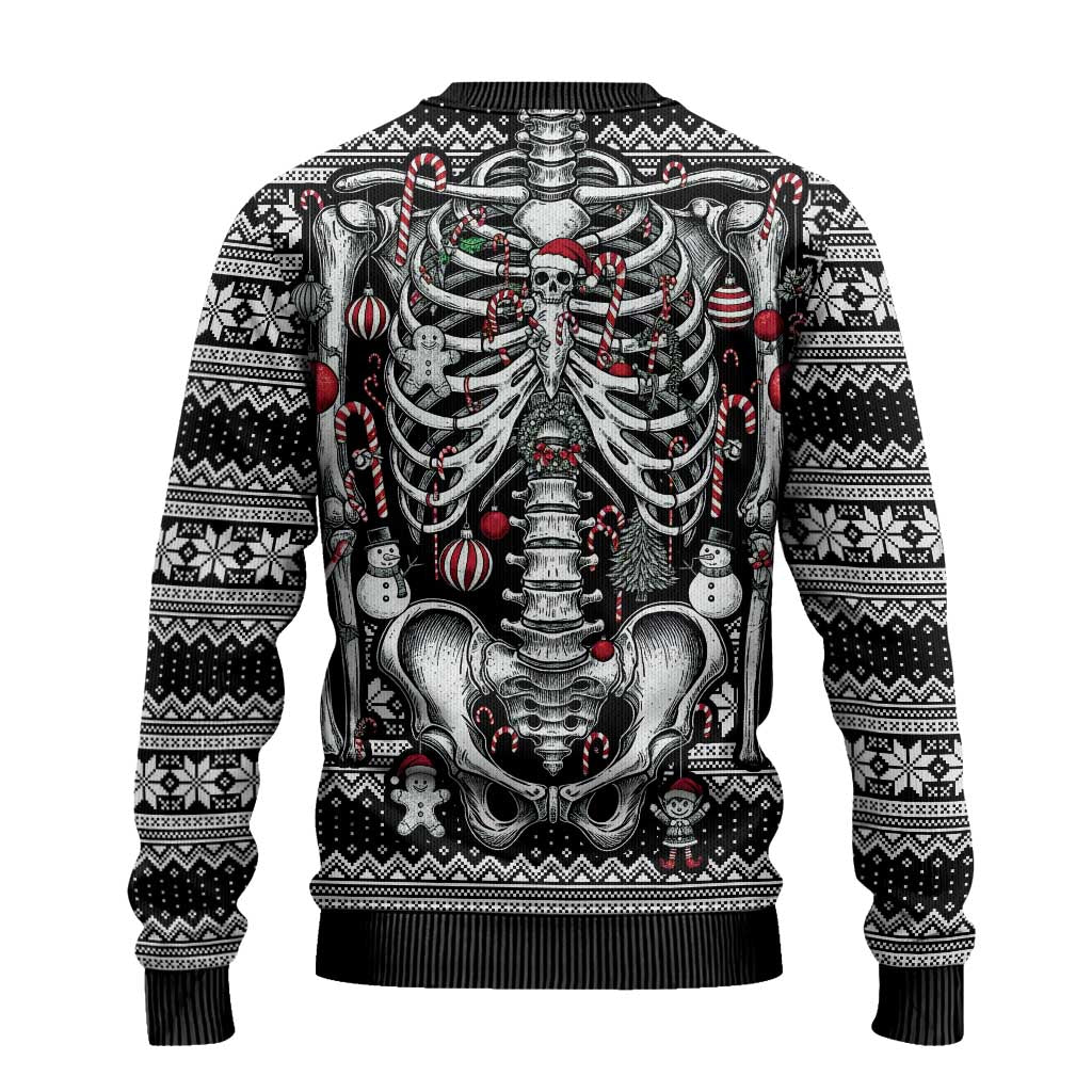 Merry Creepmas Bone to be Jolly Ugly Christmas Sweater - Wonder Print Shop