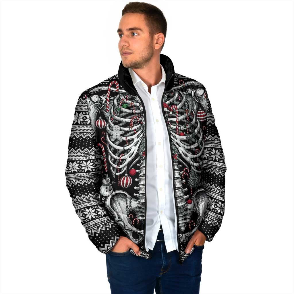 Merry Creepmas Padded Jacket Bone to be Jolly - Wonder Print Shop