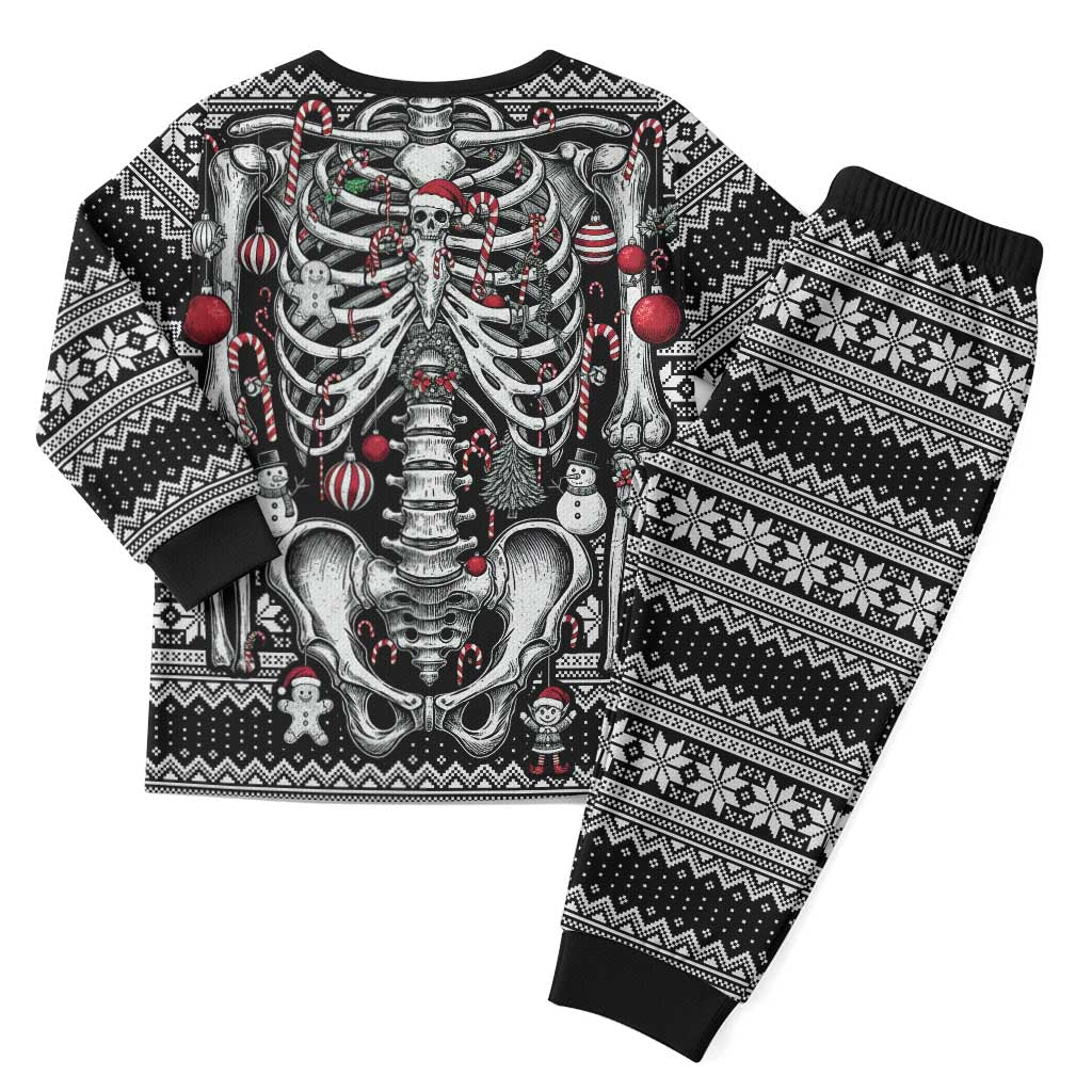 Merry Creepmas Bone to be Jolly Christmas Pajama Set - Wonder Print Shop