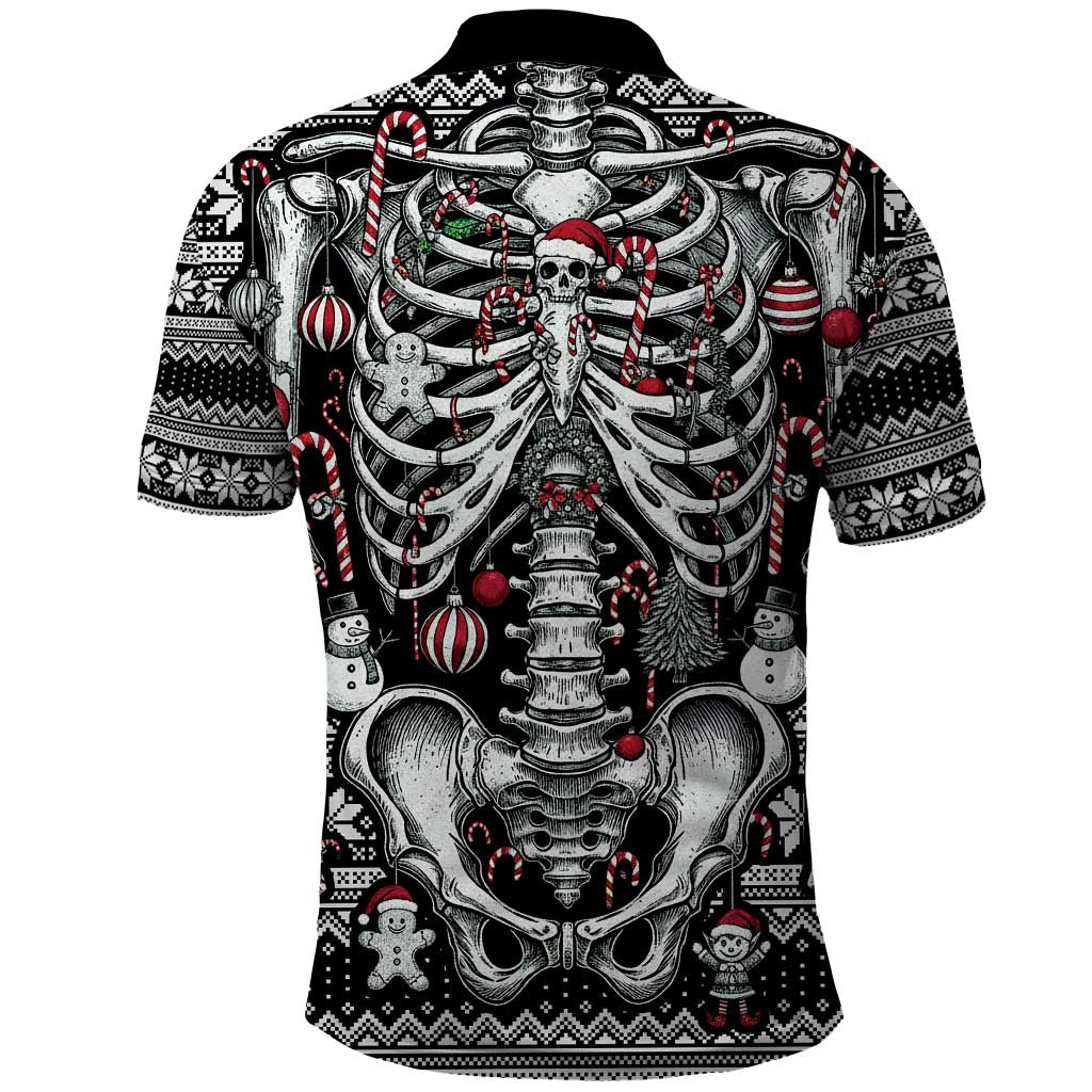 Merry Creepmas Polo Shirt Bone to be Jolly - Wonder Print Shop