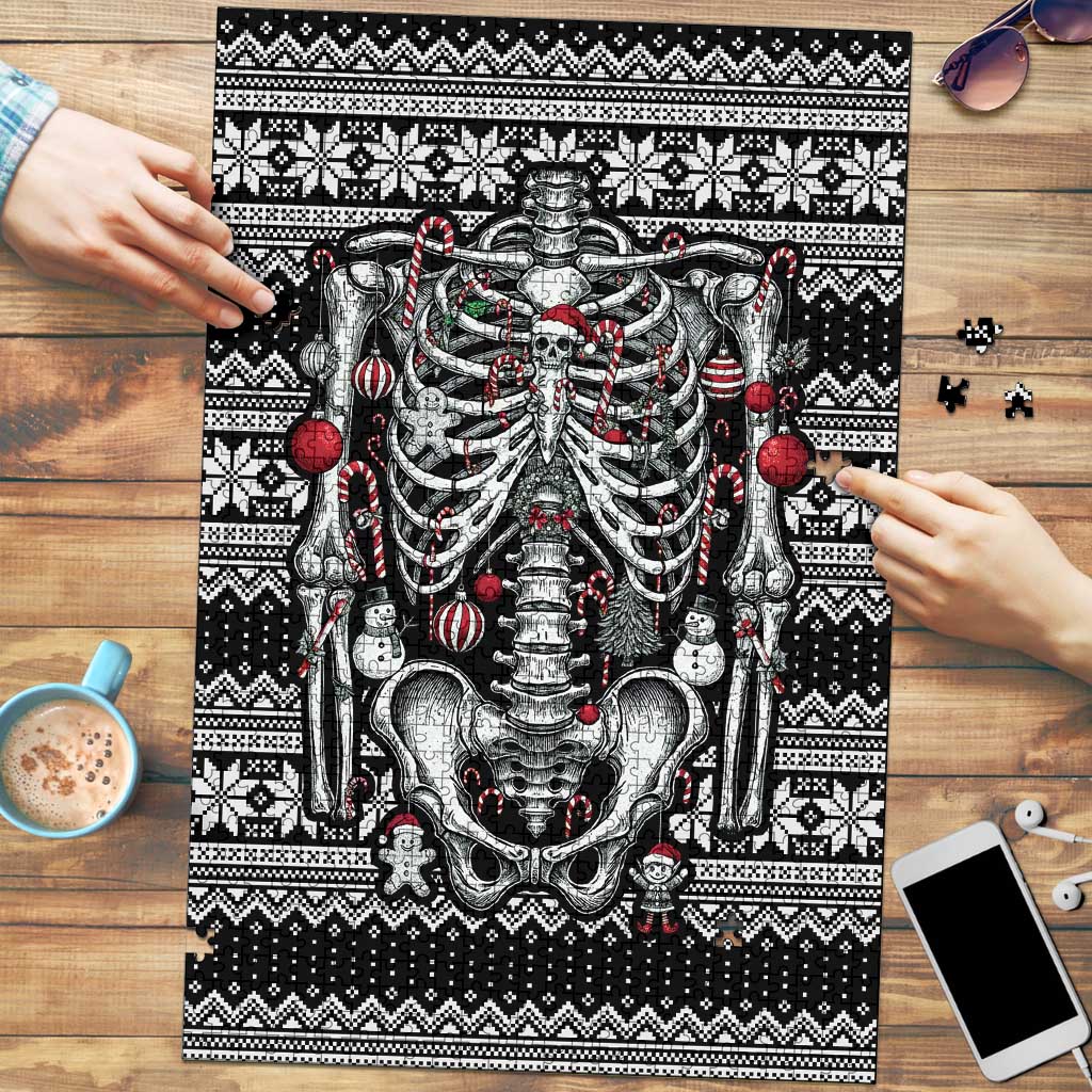 Merry Creepmas Puzzle Bone to be Jolly - Wonder Print Shop