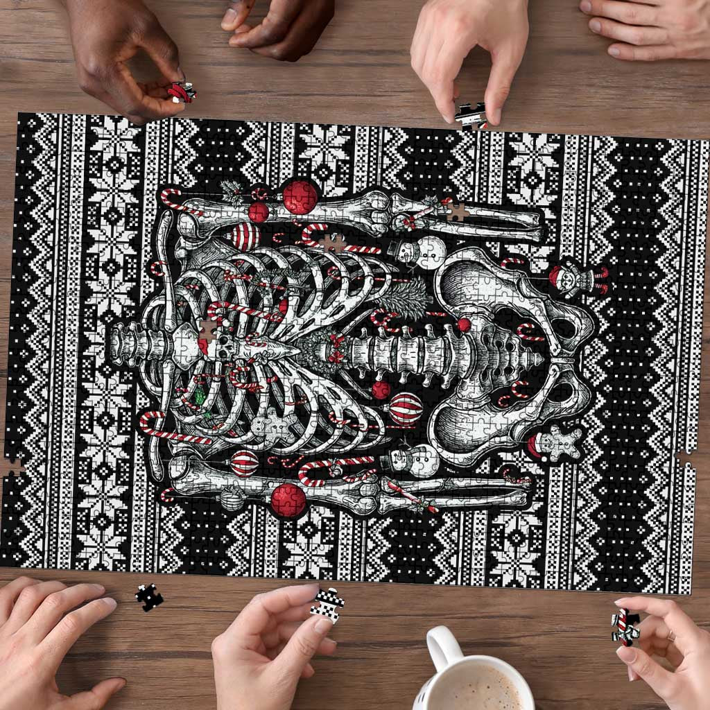 Merry Creepmas Puzzle Bone to be Jolly - Wonder Print Shop