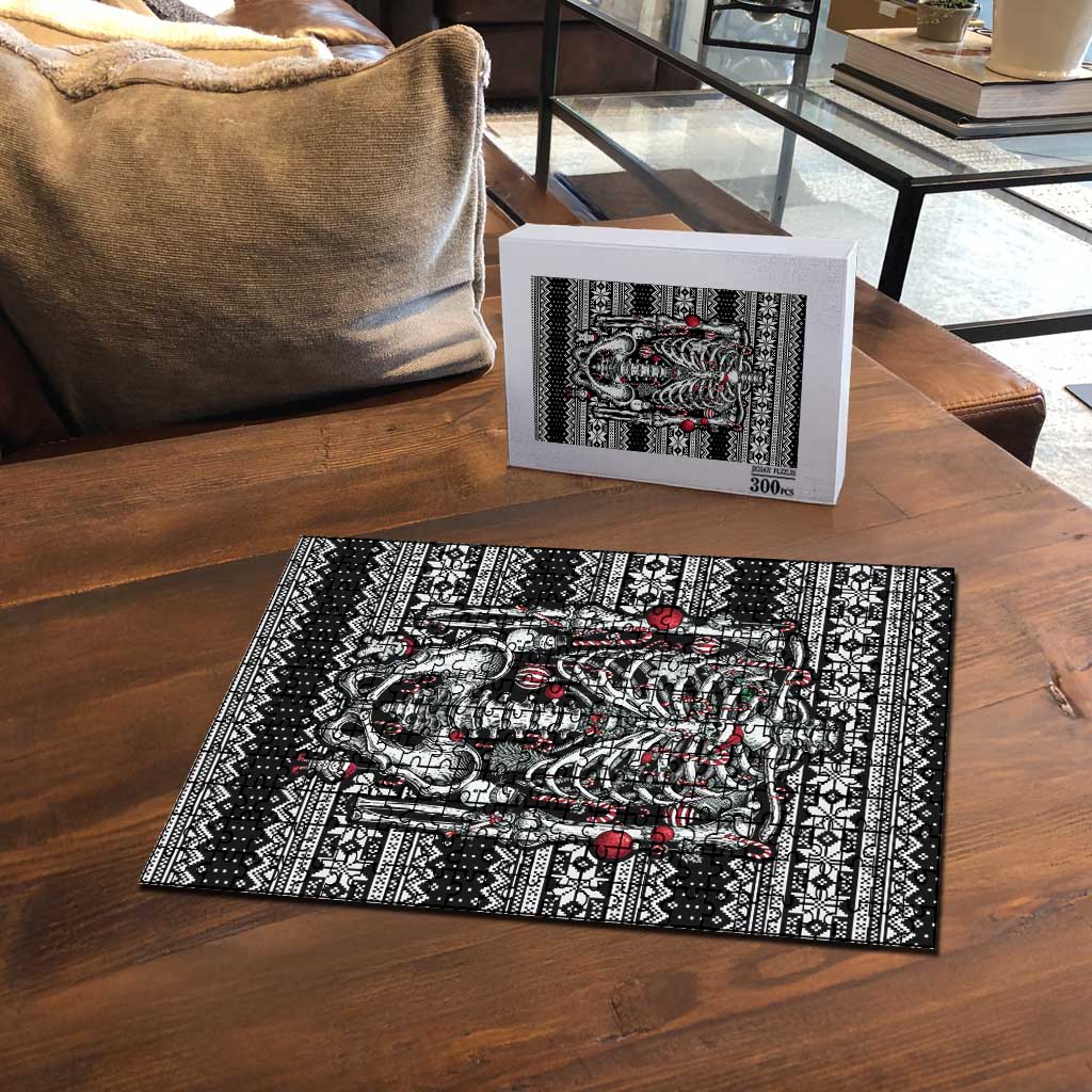 Merry Creepmas Puzzle Bone to be Jolly - Wonder Print Shop