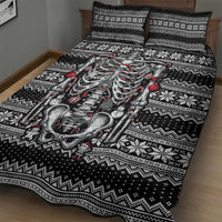Merry Creepmas Quilt Bed Set Bone to be Jolly - Wonder Print Shop