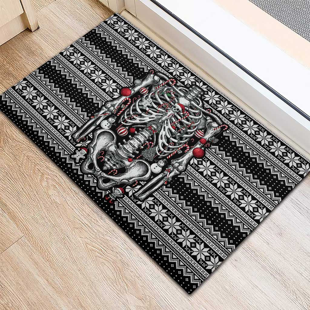 Merry Creepmas Rubber Doormat Bone to be Jolly - Wonder Print Shop