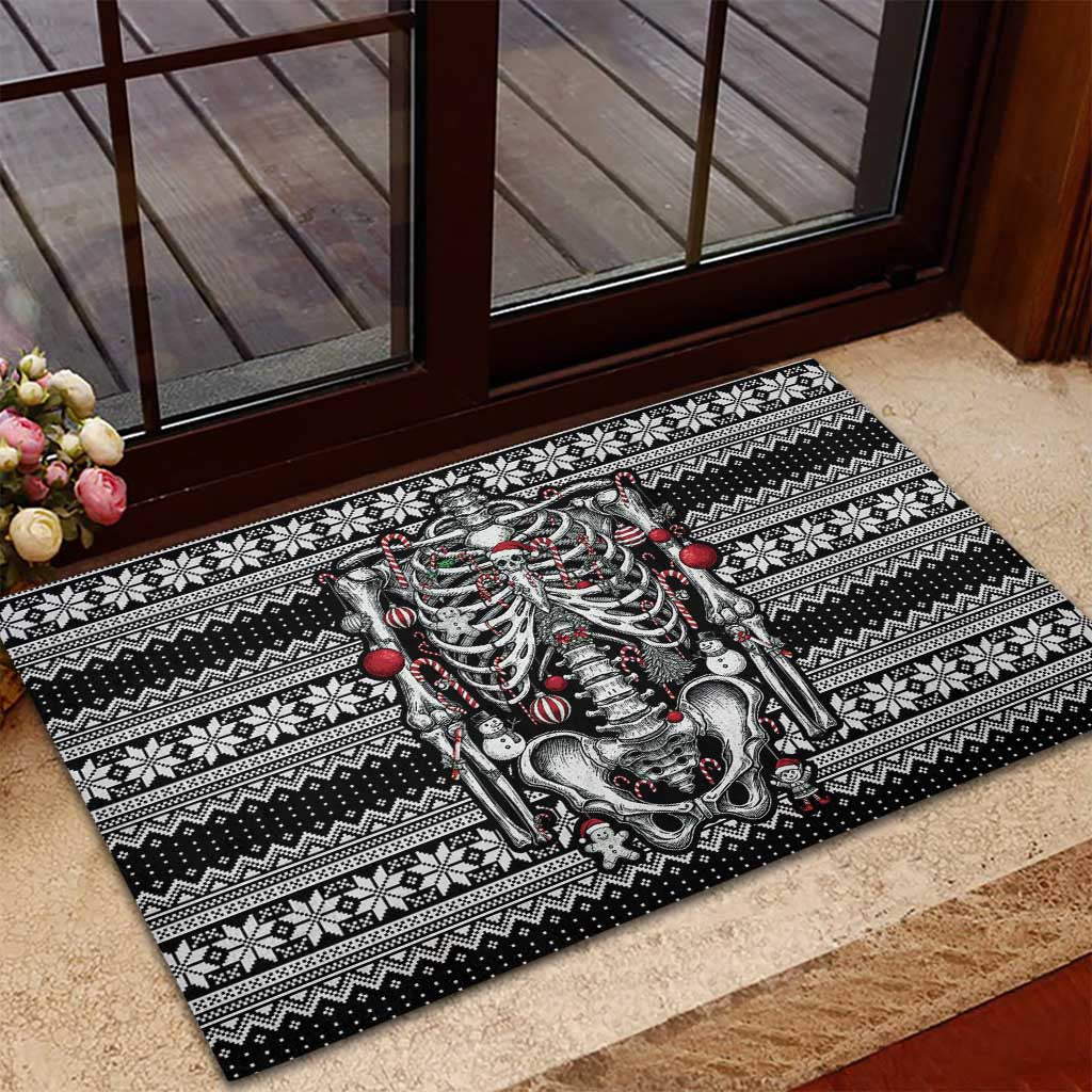 Merry Creepmas Rubber Doormat Bone to be Jolly - Wonder Print Shop