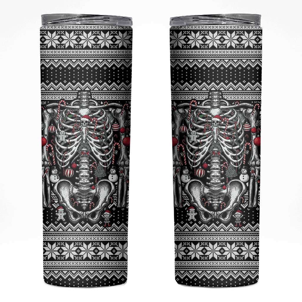 Merry Creepmas Skinny Tumbler Bone to be Jolly - Wonder Print Shop