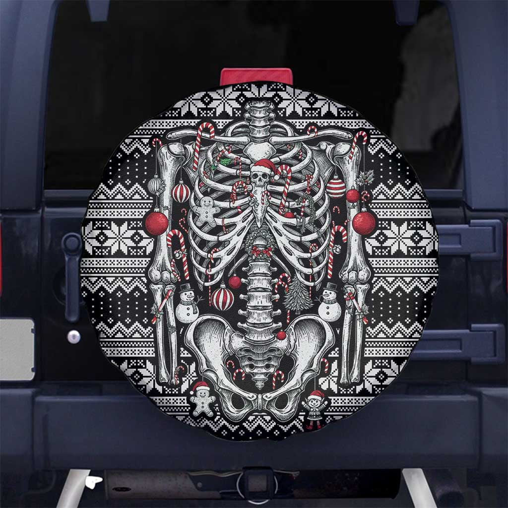 Merry Creepmas Spare Tire Cover Bone to be Jolly - Wonder Print Shop