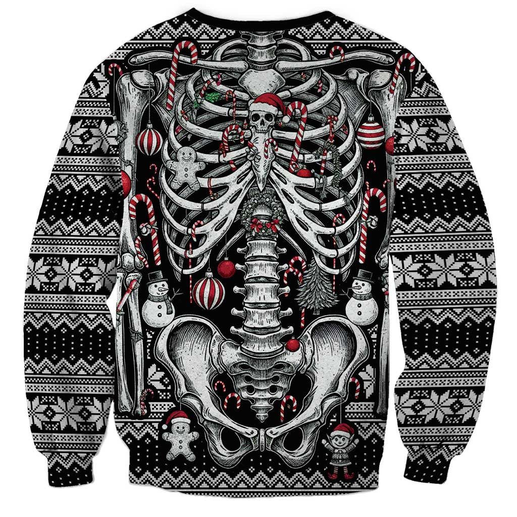 Merry Creepmas Sweatshirt Bone to be Jolly - Wonder Print Shop