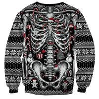 Merry Creepmas Sweatshirt Bone to be Jolly - Wonder Print Shop
