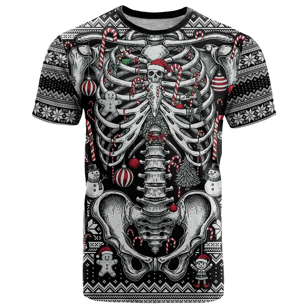 Merry Creepmas T Shirt Bone to be Jolly - Wonder Print Shop