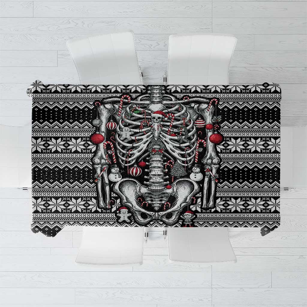 Merry Creepmas Tablecloth Bone to be Jolly - Wonder Print Shop
