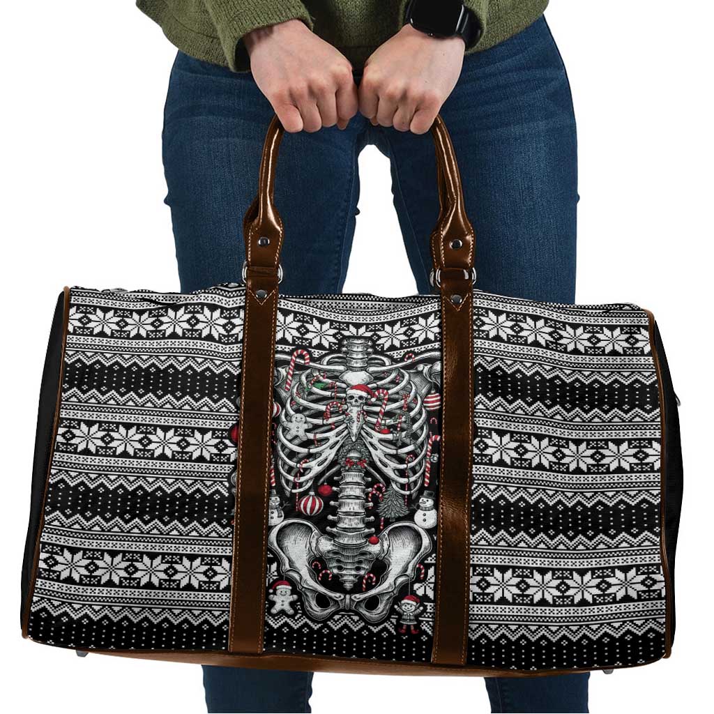 Merry Creepmas Travel Bag Bone to be Jolly - Wonder Print Shop