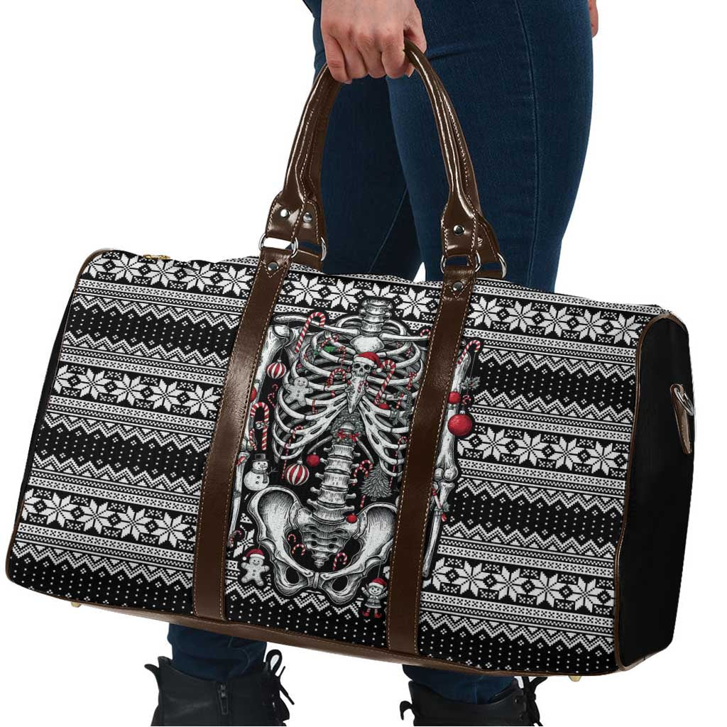 Merry Creepmas Travel Bag Bone to be Jolly - Wonder Print Shop
