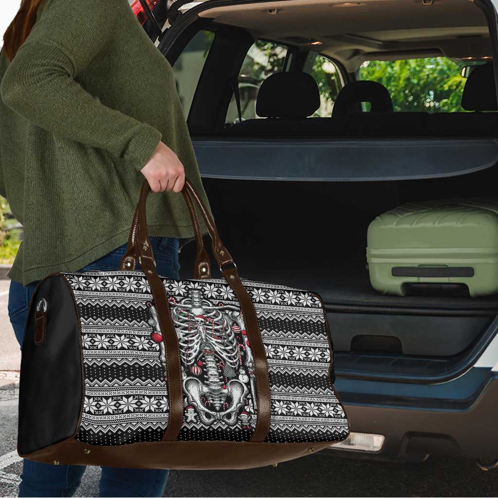 Merry Creepmas Travel Bag Bone to be Jolly - Wonder Print Shop