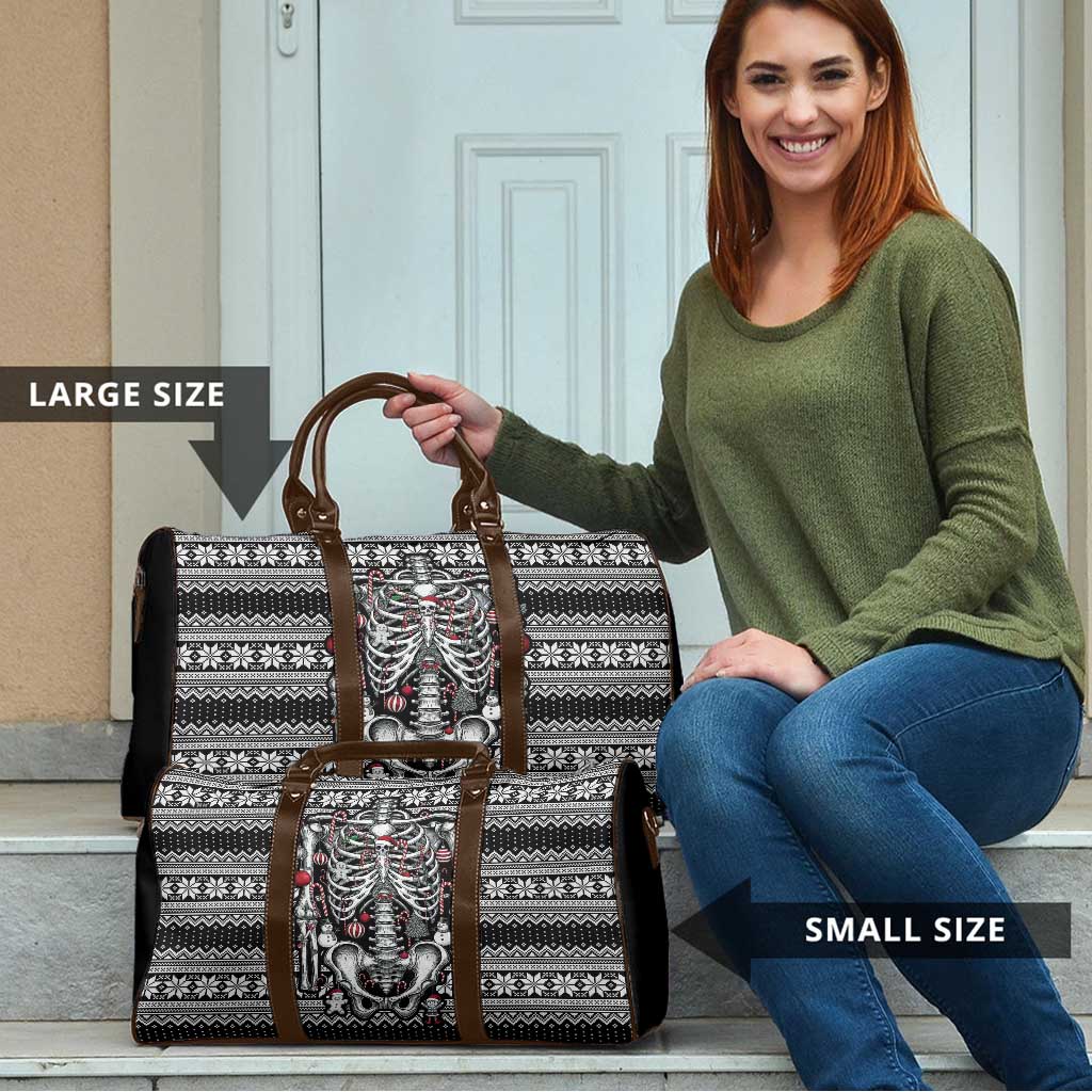 Merry Creepmas Travel Bag Bone to be Jolly - Wonder Print Shop