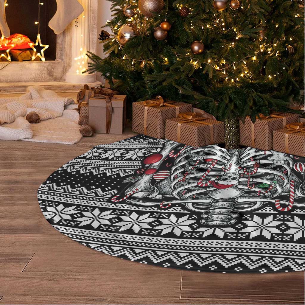 Merry Creepmas Bone to be Jolly Tree Skirt - Wonder Print Shop