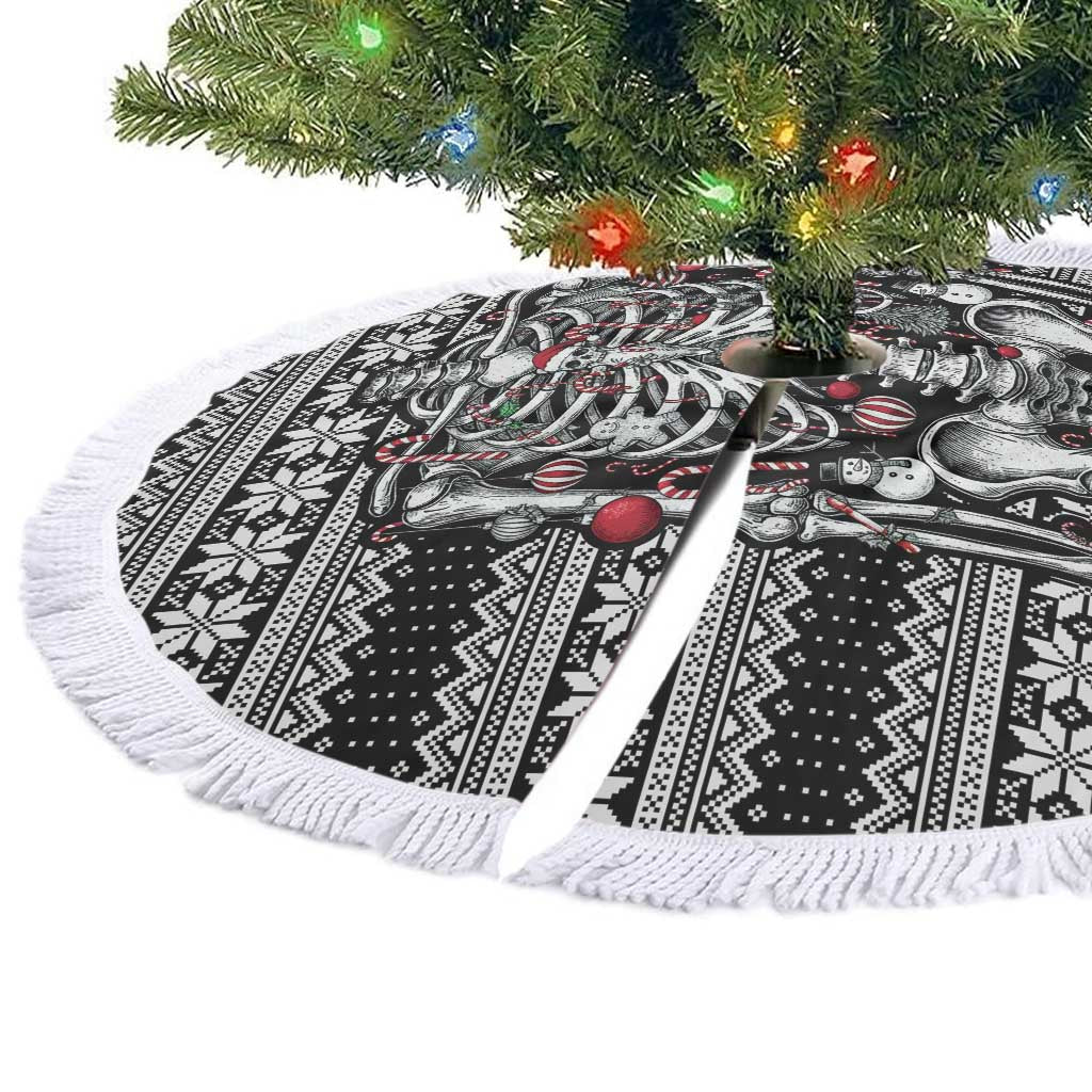 Merry Creepmas Bone to be Jolly Tree Skirt - Wonder Print Shop