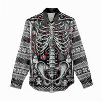 Merry Creepmas Women Casual Shirt Bone to be Jolly - Wonder Print Shop