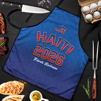 World Football Haiti 2026 Apron Haiti est de Retour Blue Voodoo Veve Spirits - Wonder Print Shop
