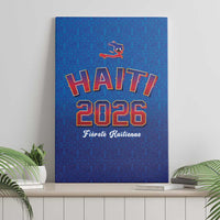 World Football Haiti 2026 Canvas Wall Art Haiti est de Retour Blue Voodoo Veve Spirits - Wonder Print Shop