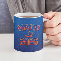 World Football Haiti 2026 Ceramic Mug Haiti est de Retour Blue Voodoo Veve Spirits - Wonder Print Shop