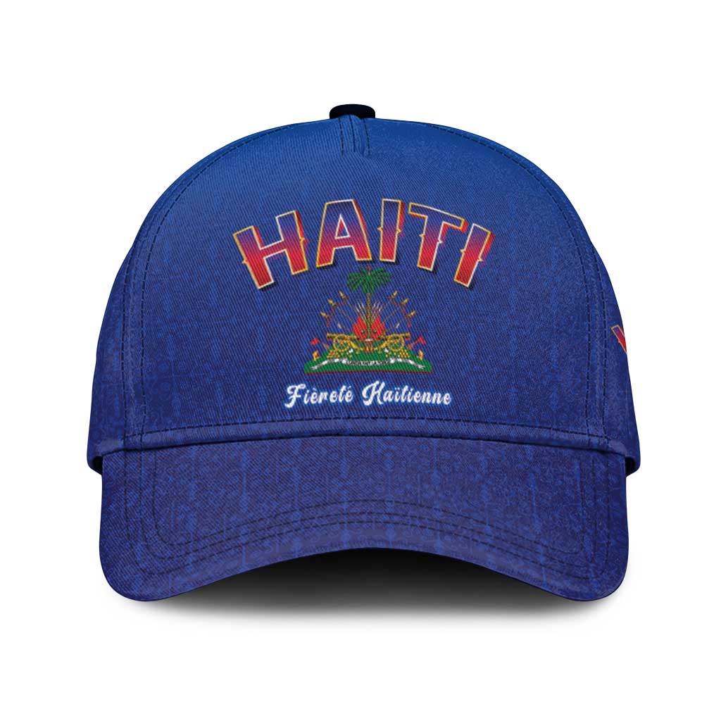 World Football Haiti 2026 Classic Cap Haiti est de Retour Blue Voodoo Veve Spirits - Wonder Print Shop