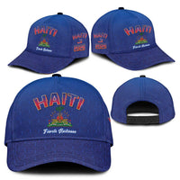 World Football Haiti 2026 Classic Cap Haiti est de Retour Blue Voodoo Veve Spirits - Wonder Print Shop