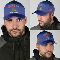 World Football Haiti 2026 Classic Cap Haiti est de Retour Blue Voodoo Veve Spirits - Wonder Print Shop