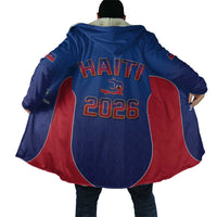 World Football Haiti 2026 Cloak Haiti est de Retour Blue Voodoo Veve Spirits - Wonder Print Shop