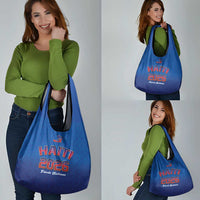 World Football Haiti 2026 Grocery Bag Haiti est de Retour Blue Voodoo Veve Spirits - Wonder Print Shop