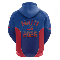 World Football Haiti 2026 Hoodie Haiti est de Retour Blue Voodoo Veve Spirits - Wonder Print Shop