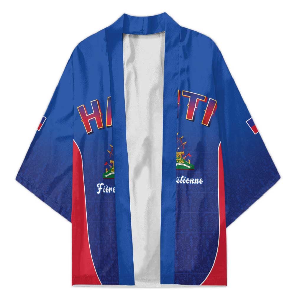 World Football Haiti 2026 Kimono Haiti est de Retour Blue Voodoo Veve Spirits - Wonder Print Shop