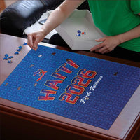 World Football Haiti 2026 Puzzle Haiti est de Retour Blue Voodoo Veve Spirits - Wonder Print Shop