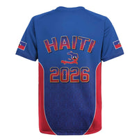 World Football Haiti 2026 Rugby Jersey Haiti est de Retour Blue Voodoo Veve Spirits - Wonder Print Shop