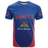 World Football Haiti 2026 T Shirt Haiti est de Retour Blue Voodoo Veve Spirits - Wonder Print Shop