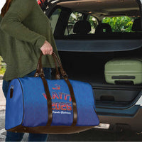World Football Haiti 2026 Travel Bag Haiti est de Retour Blue Voodoo Veve Spirits - Wonder Print Shop